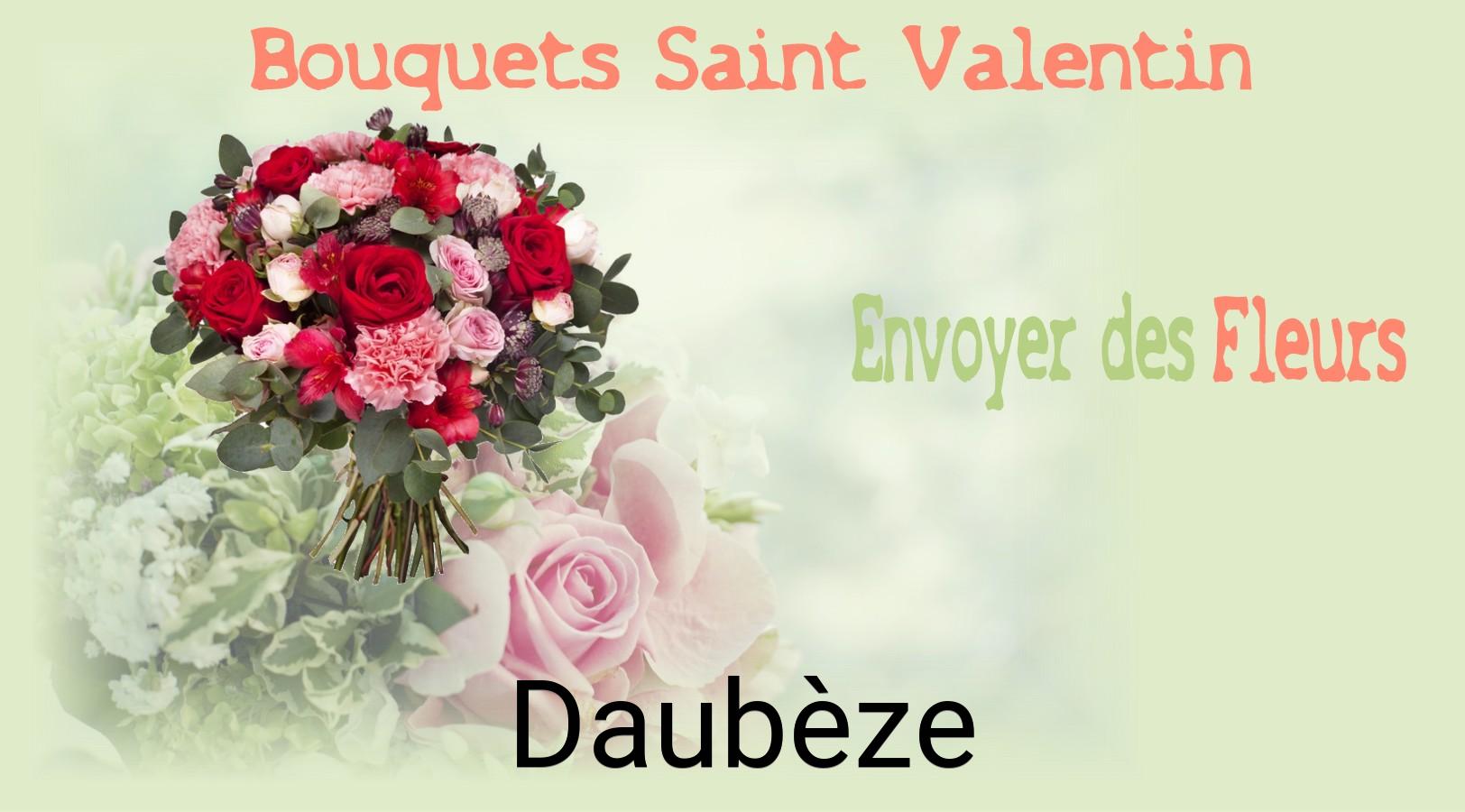 Roses de Saint-Valentin livrées à Daubèze